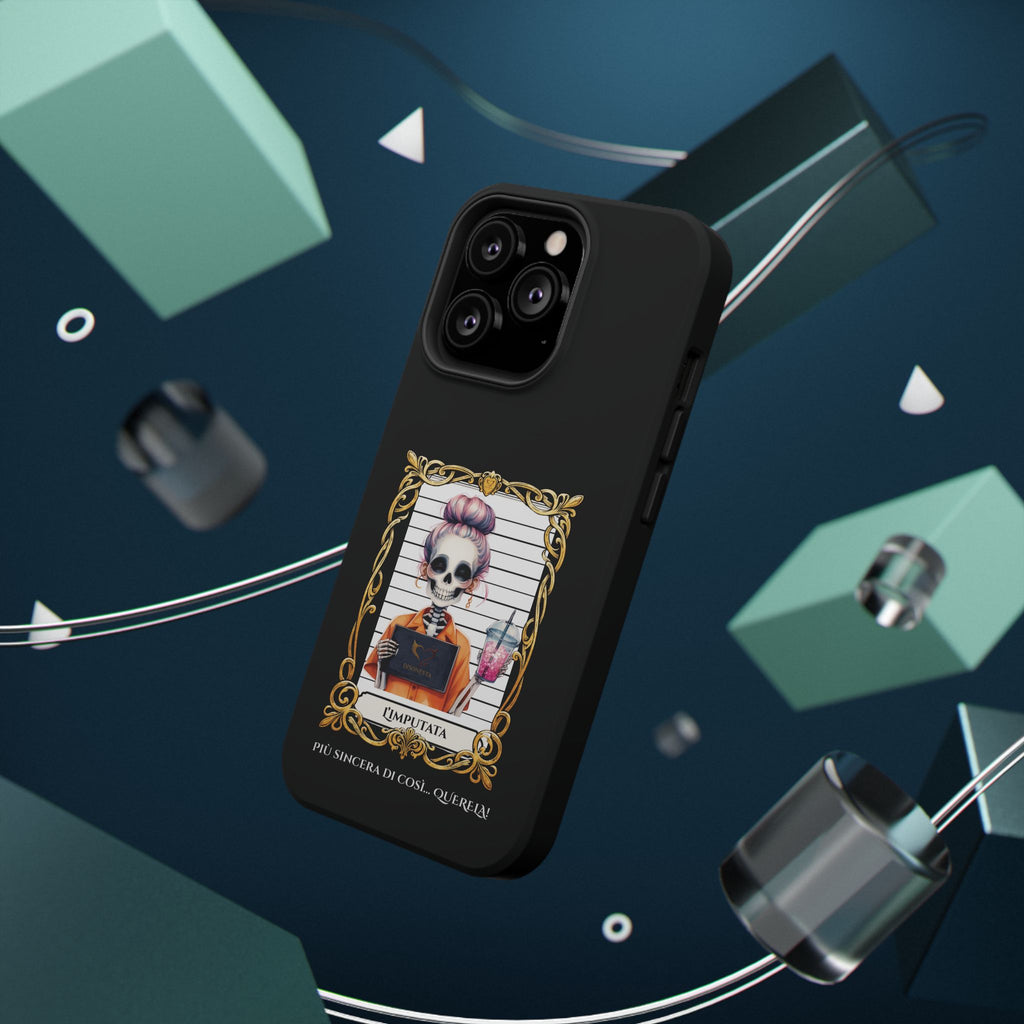 cover nera l'imputata