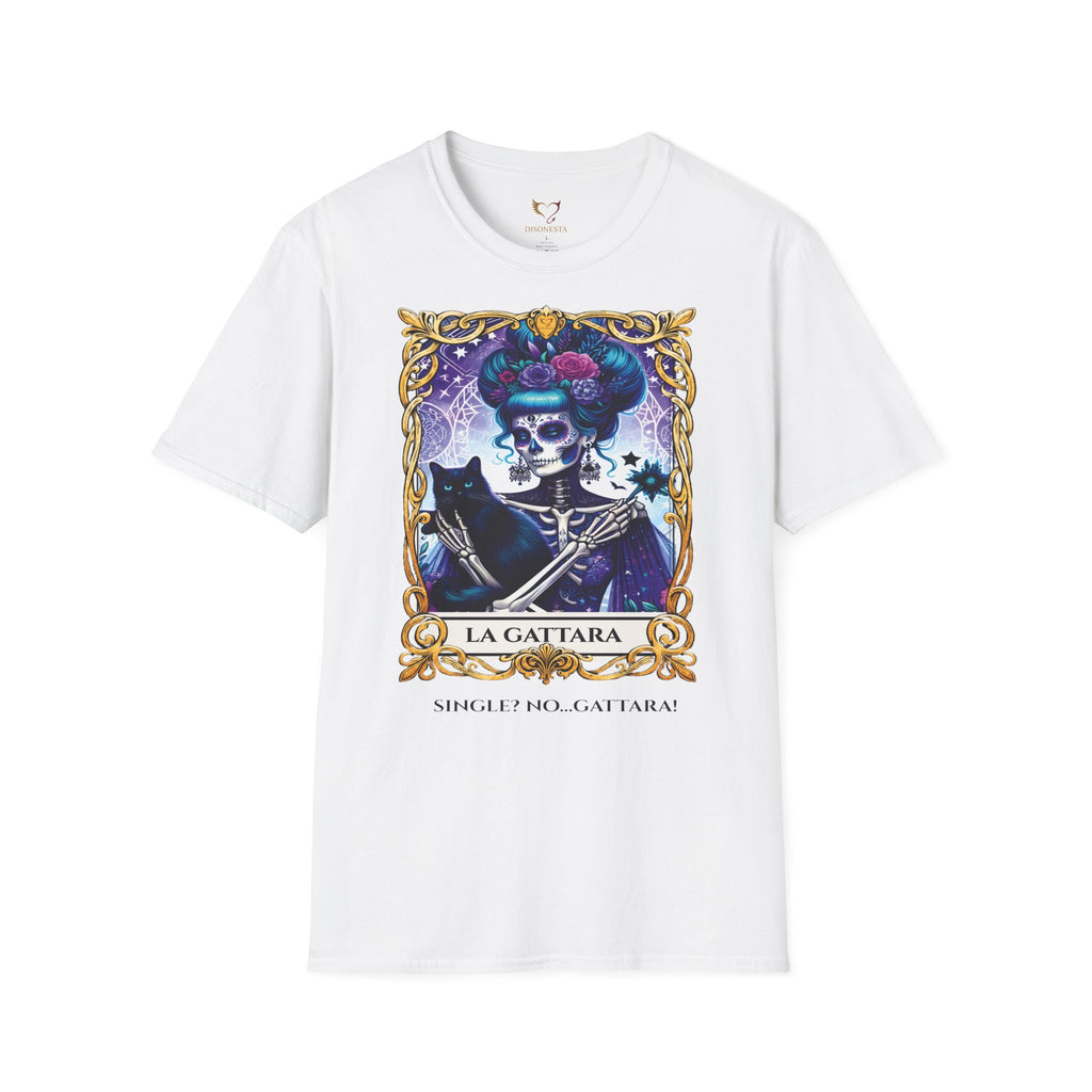 T-shirt Bianca La Gattara