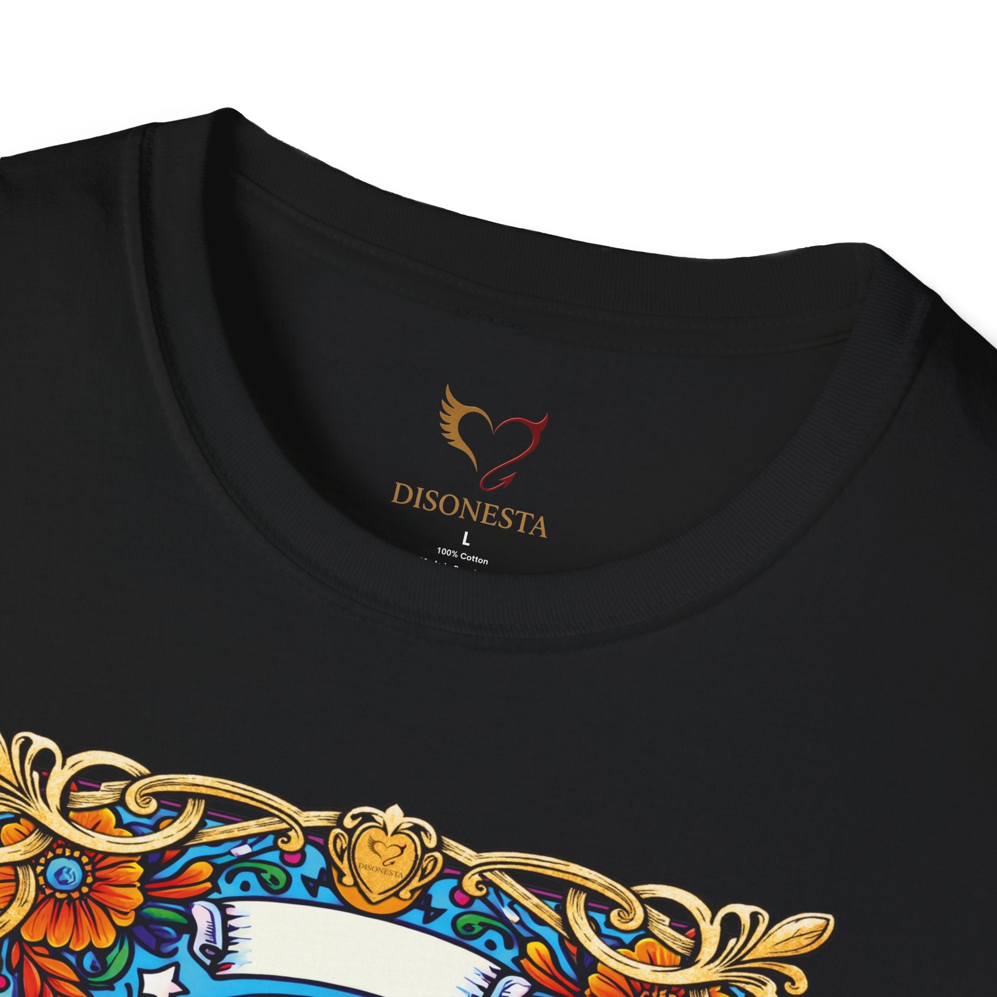 T-shirt nera Il Mammone