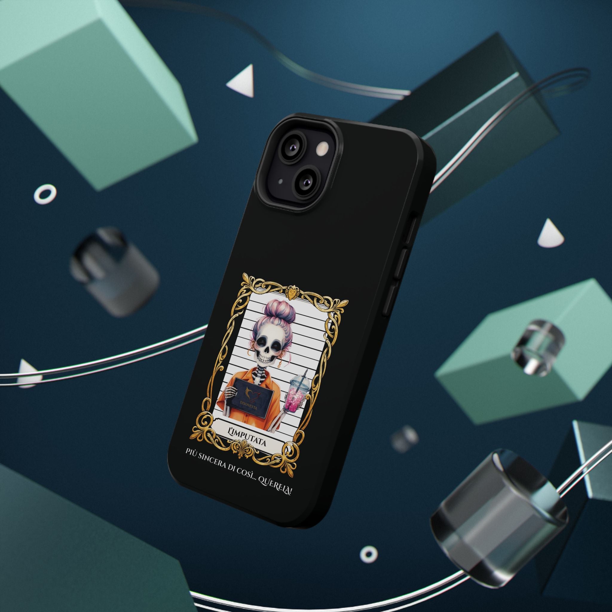 cover nera l'imputata