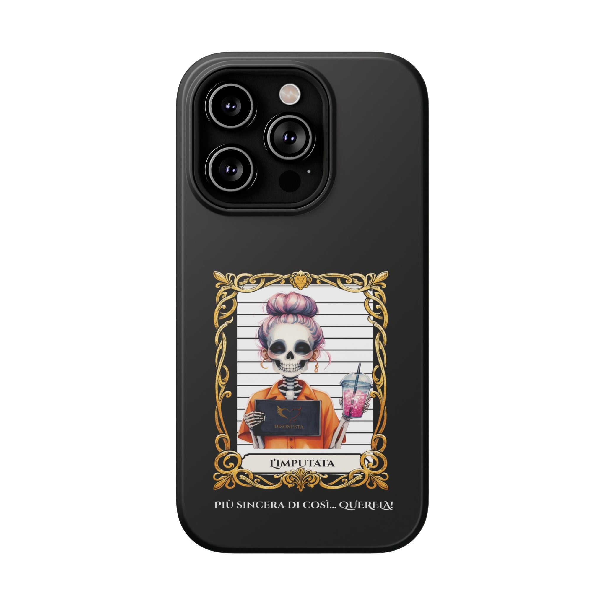 cover nera l'imputata