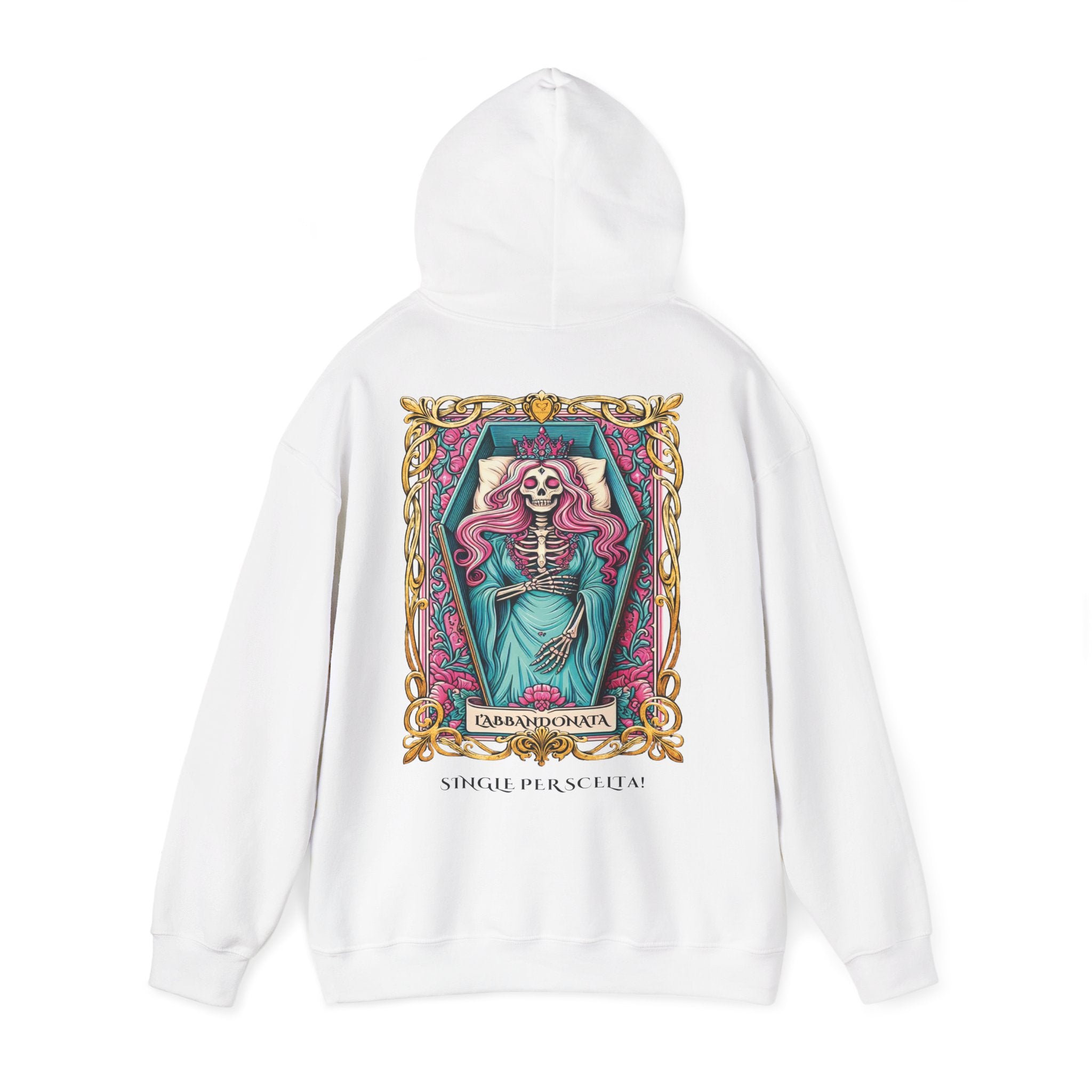 Felpa Bianca L'abbandonata