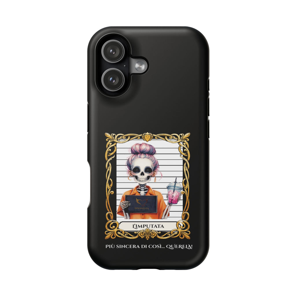 cover nera l'imputata