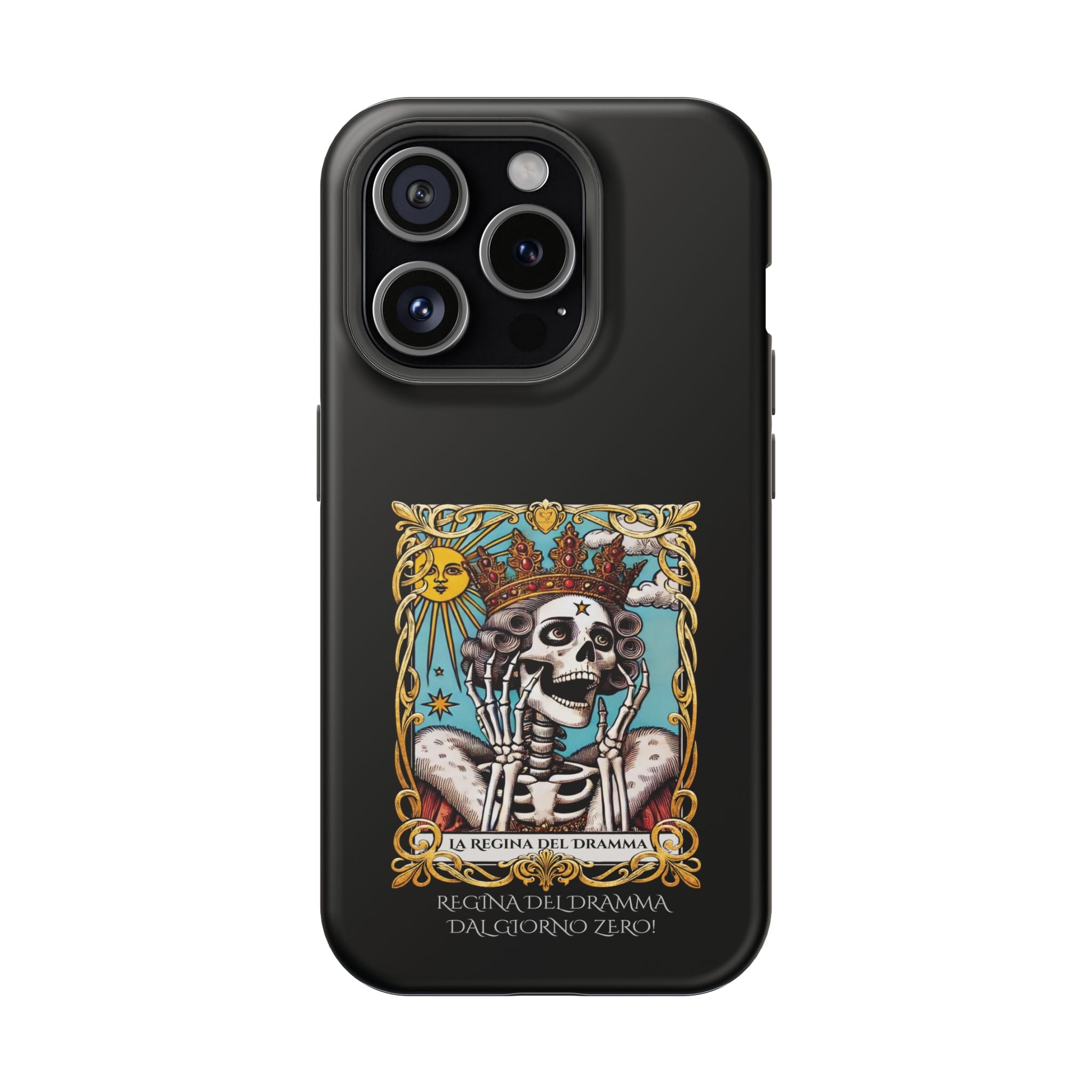 Cover nera La regina del dramma