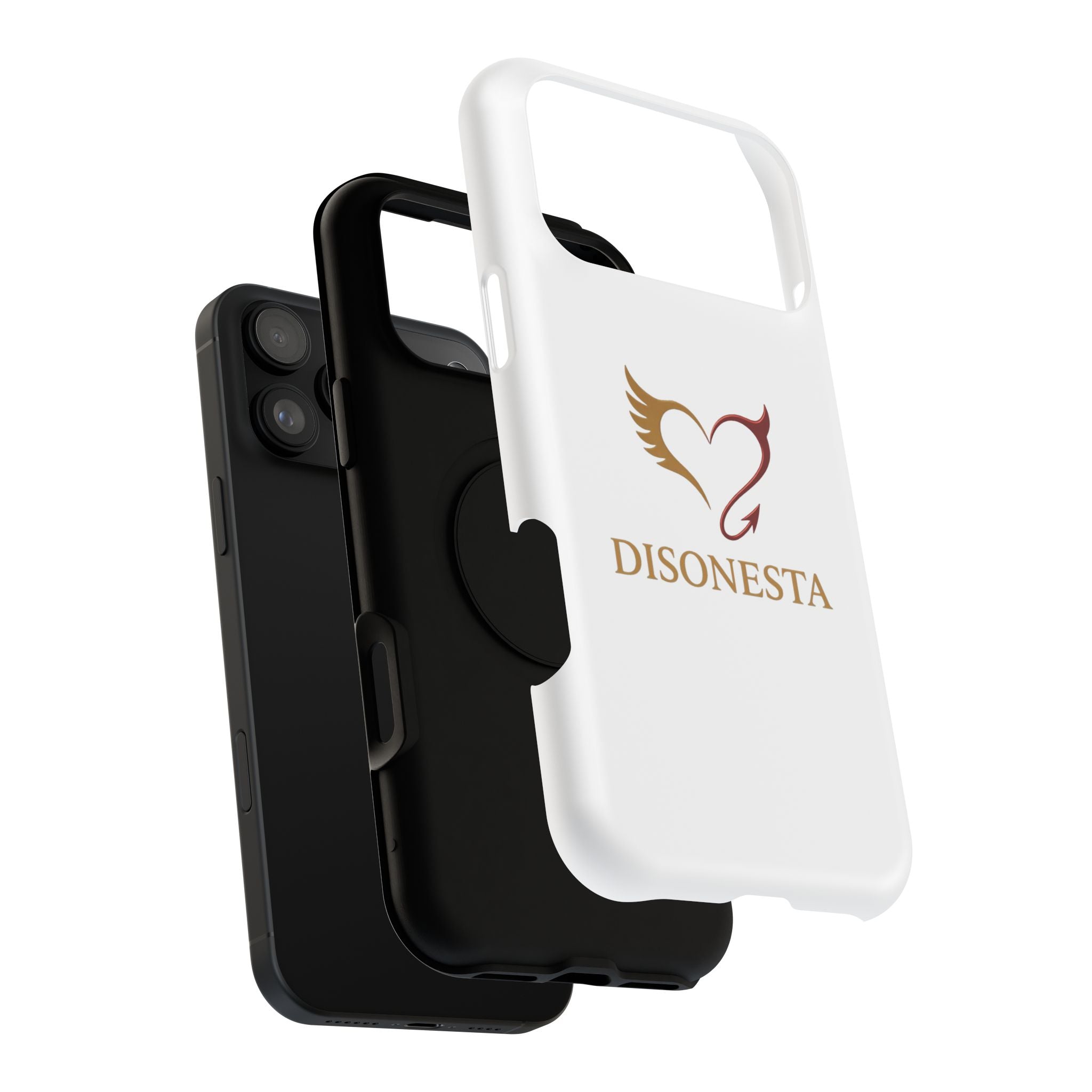 cover bianca logo disonesta