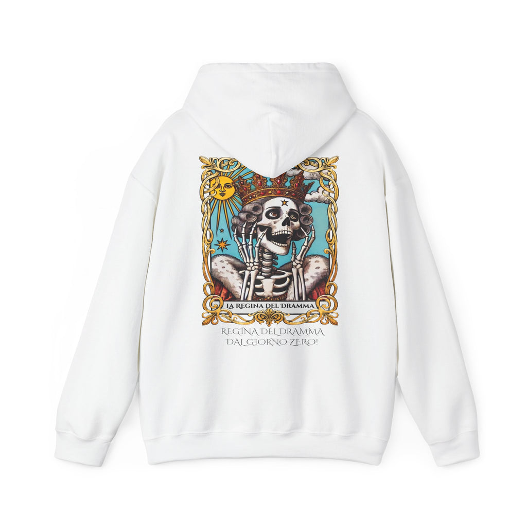 Felpa Bianca La regina del dramma