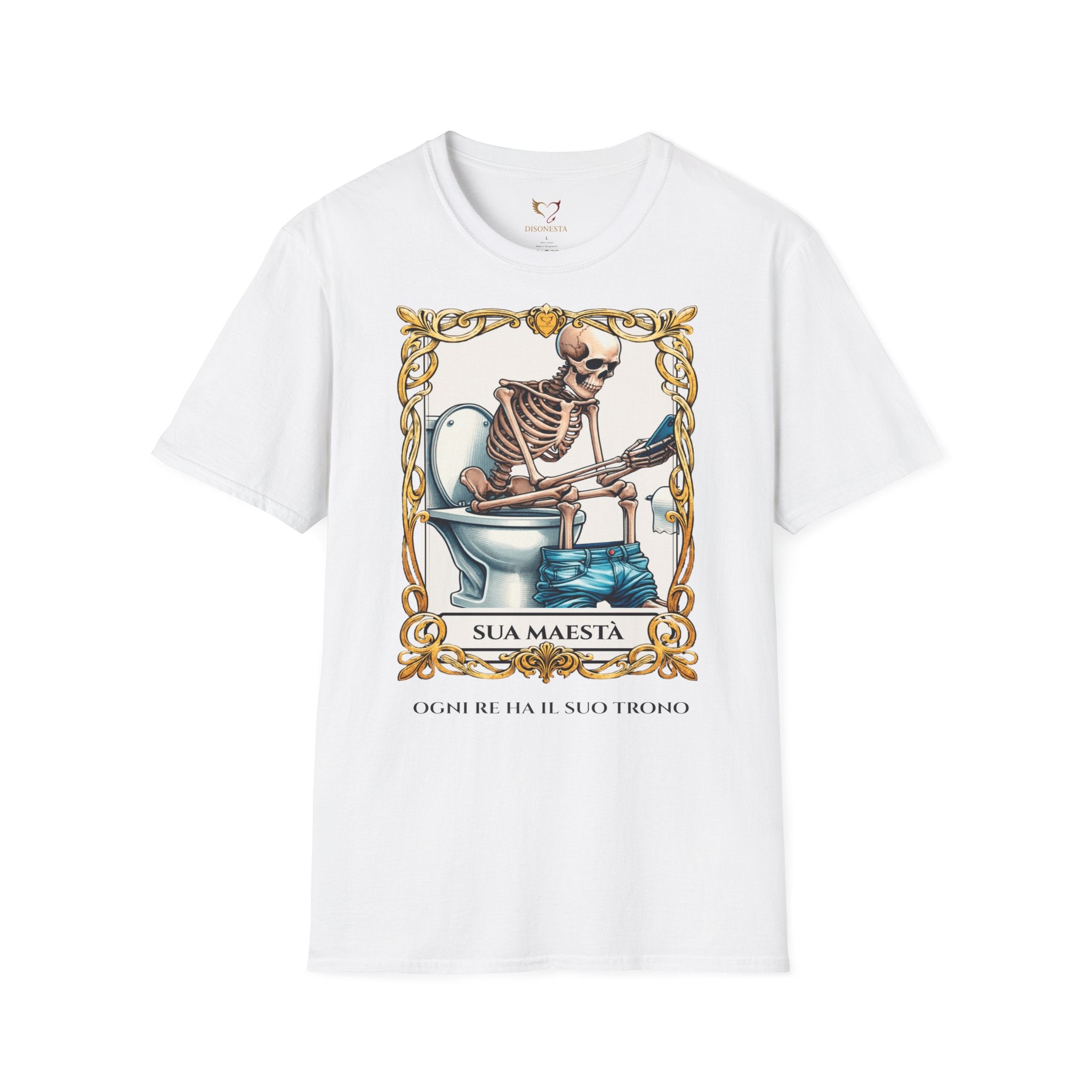 T-shirt Bianca Sua Maestà