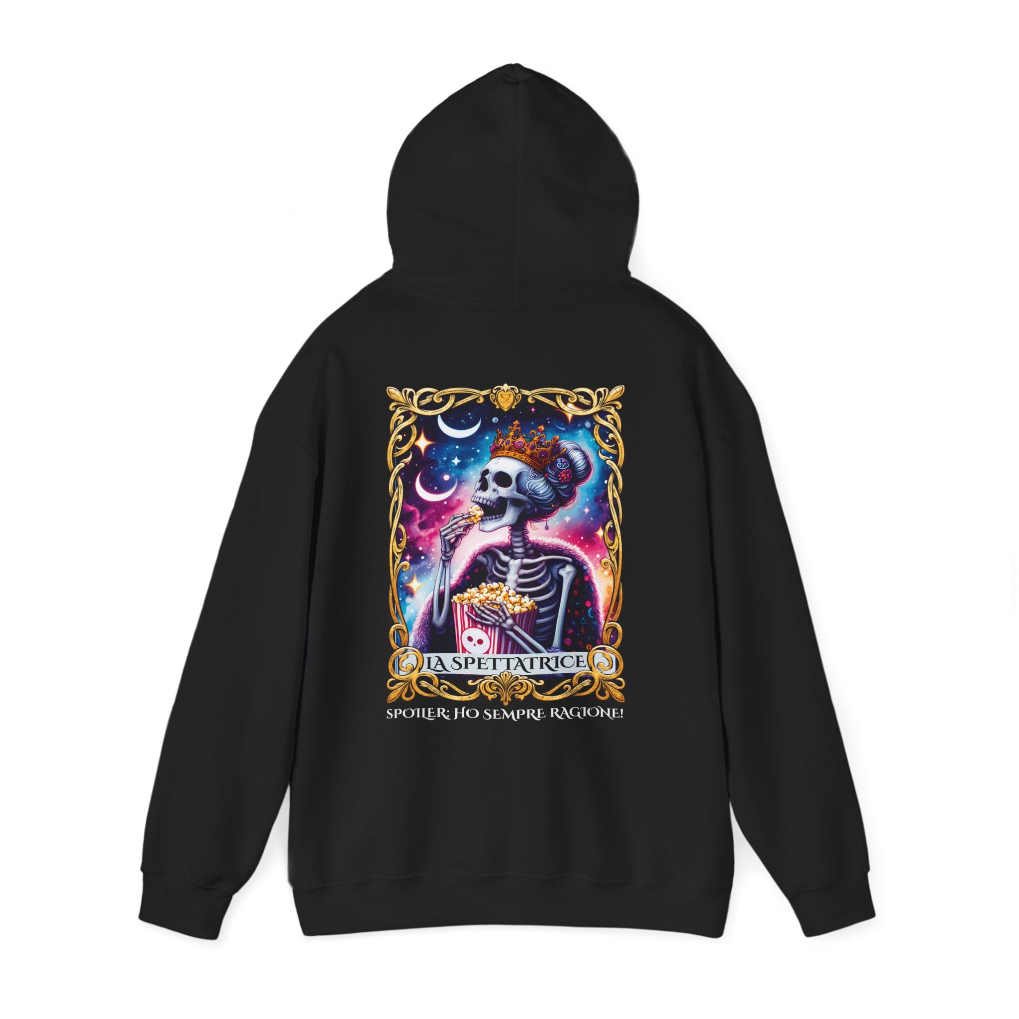 Felpa nera La spettatrice