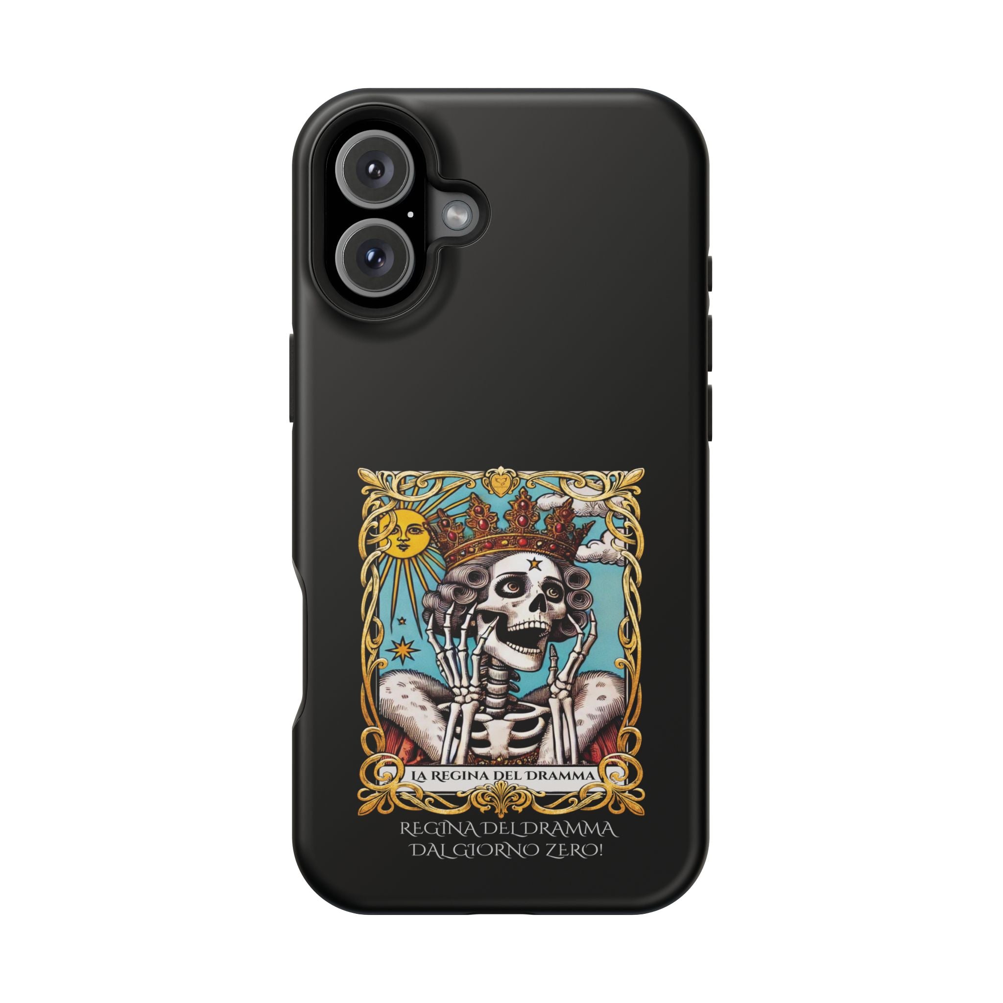 Cover nera La regina del dramma