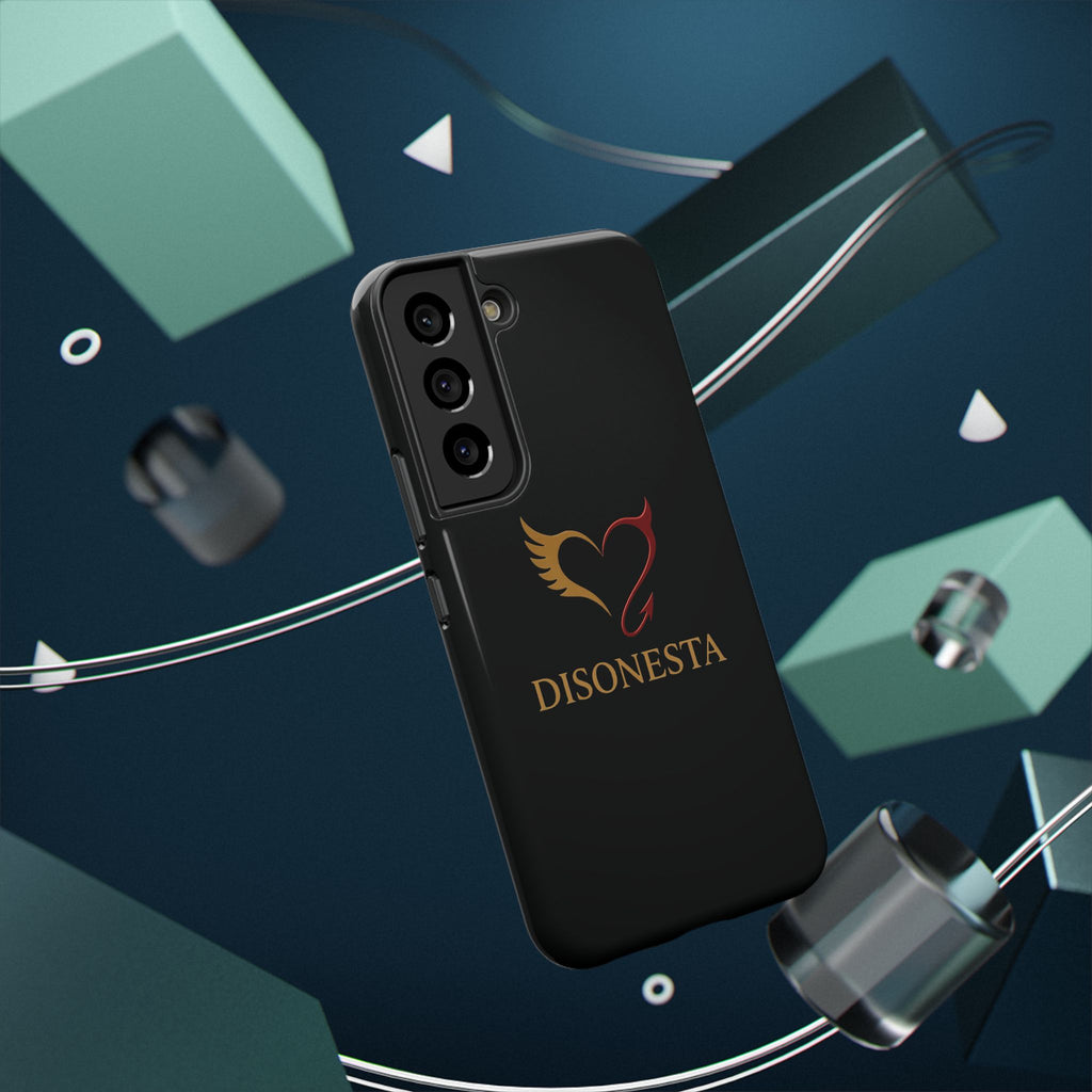 cover nera logo disonesta