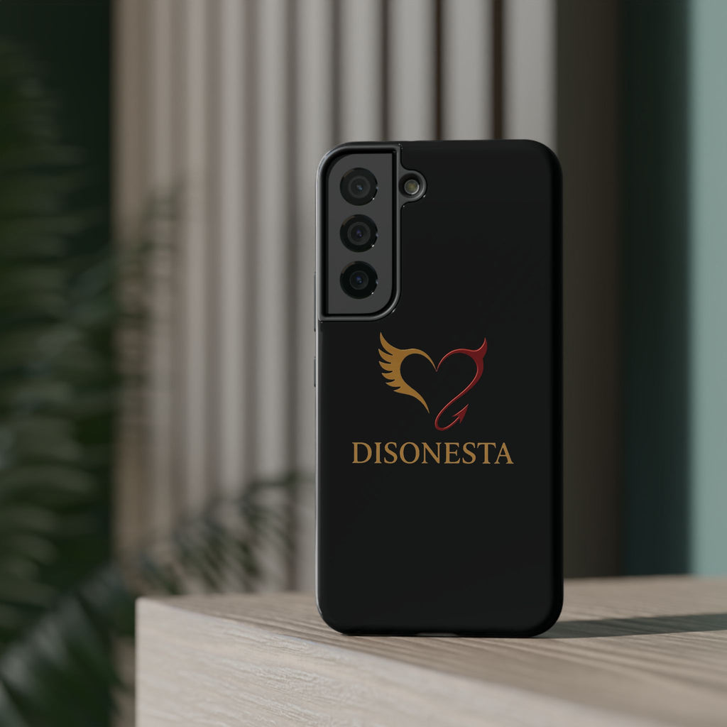cover nera logo disonesta