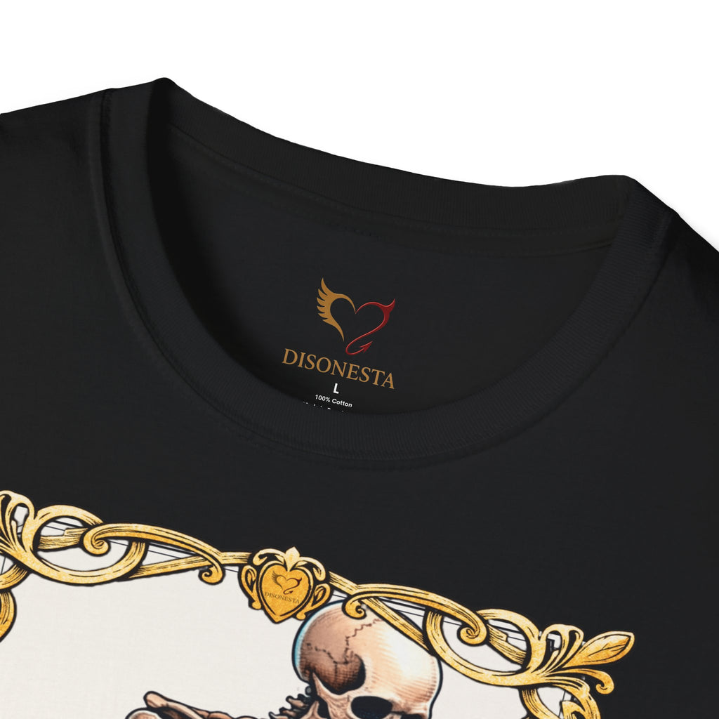 T-shirt nera Sua Maestà