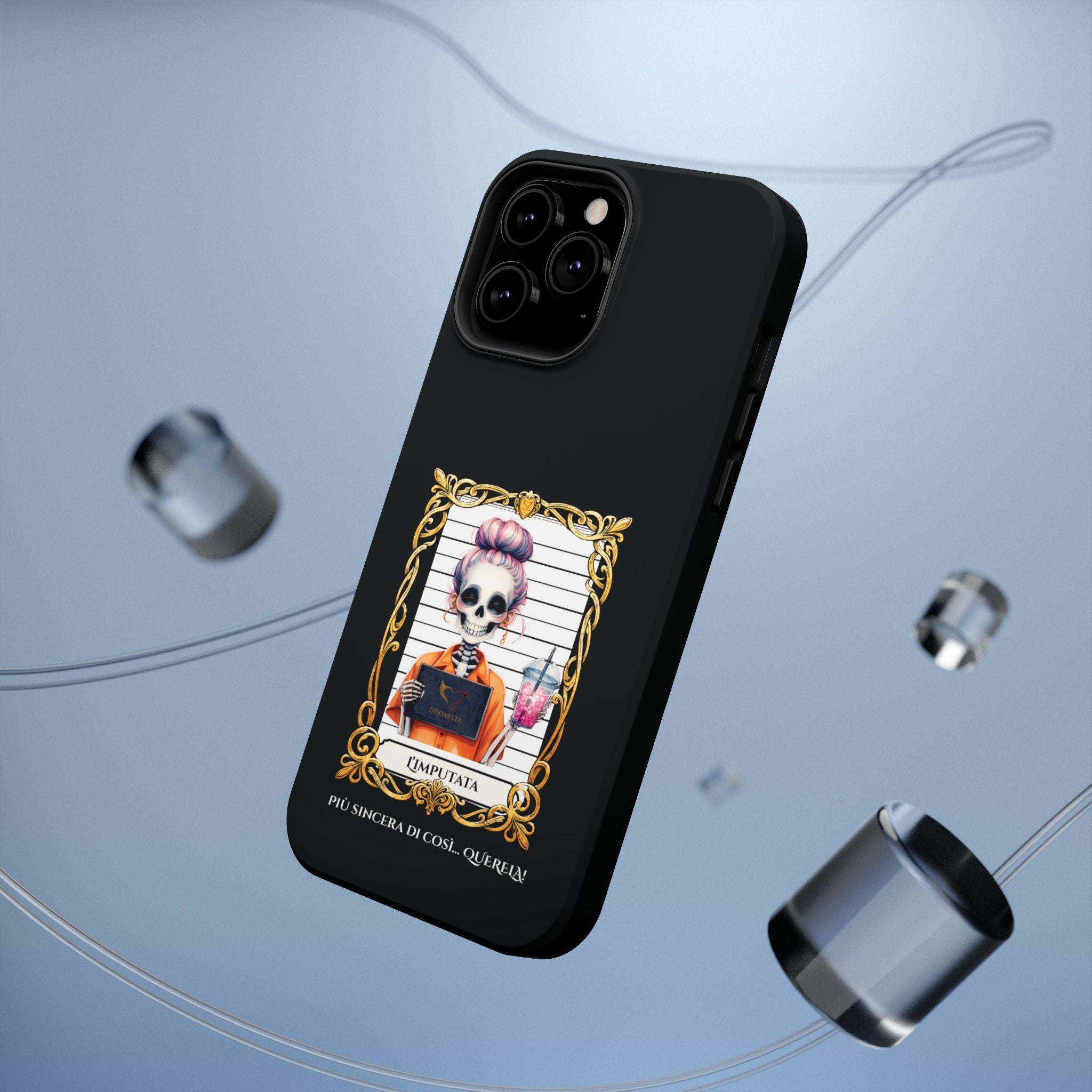 cover nera l'imputata