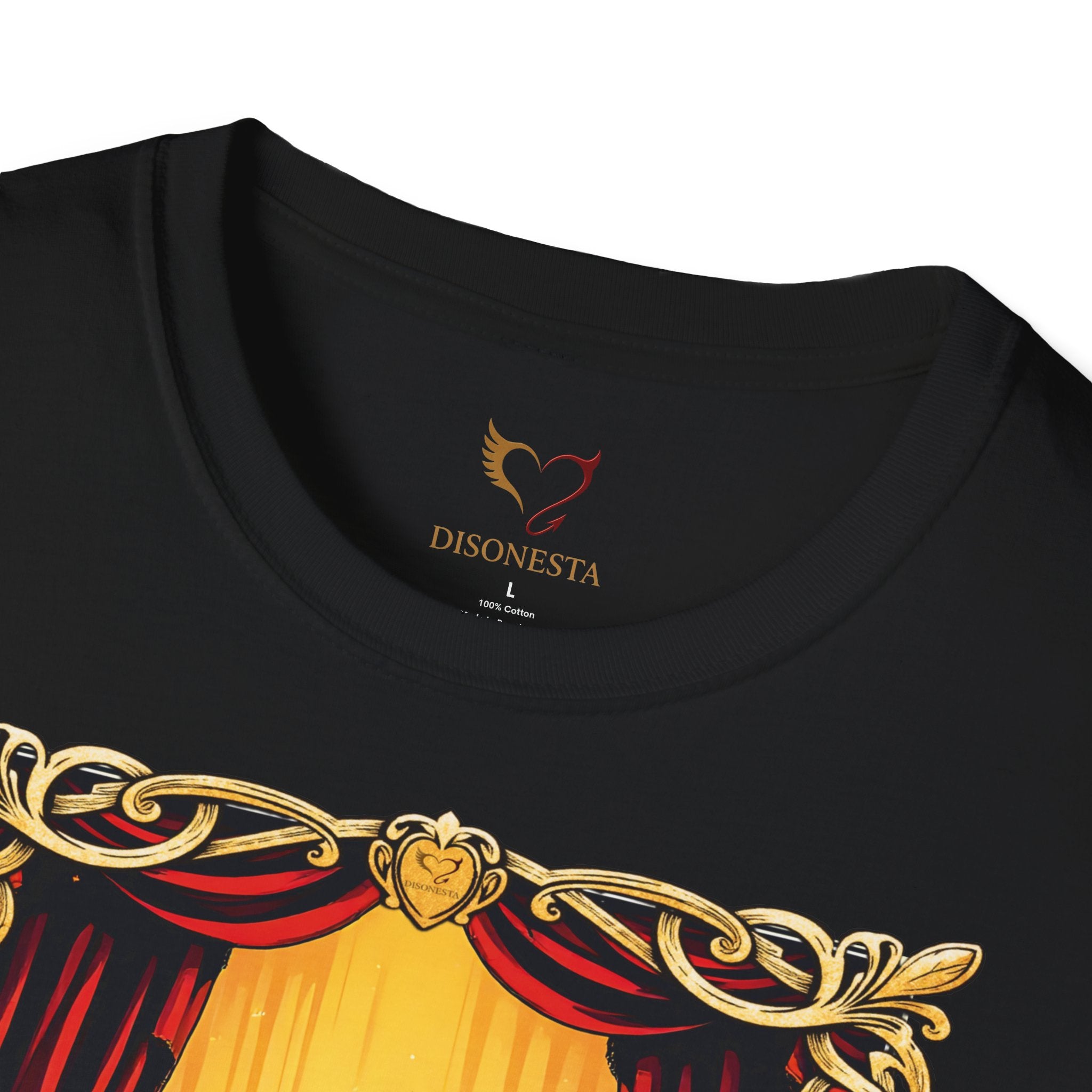 T-shirt nera La Sopravvissuta