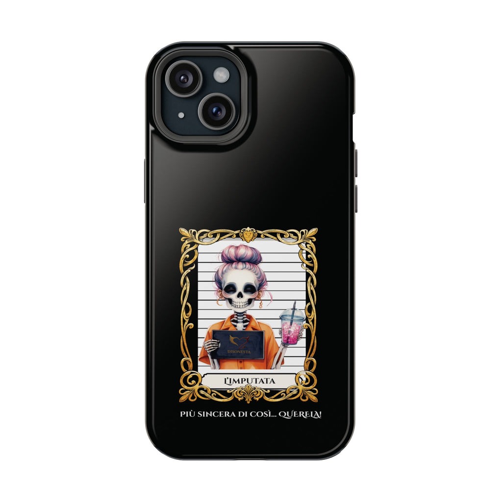 cover nera l'imputata