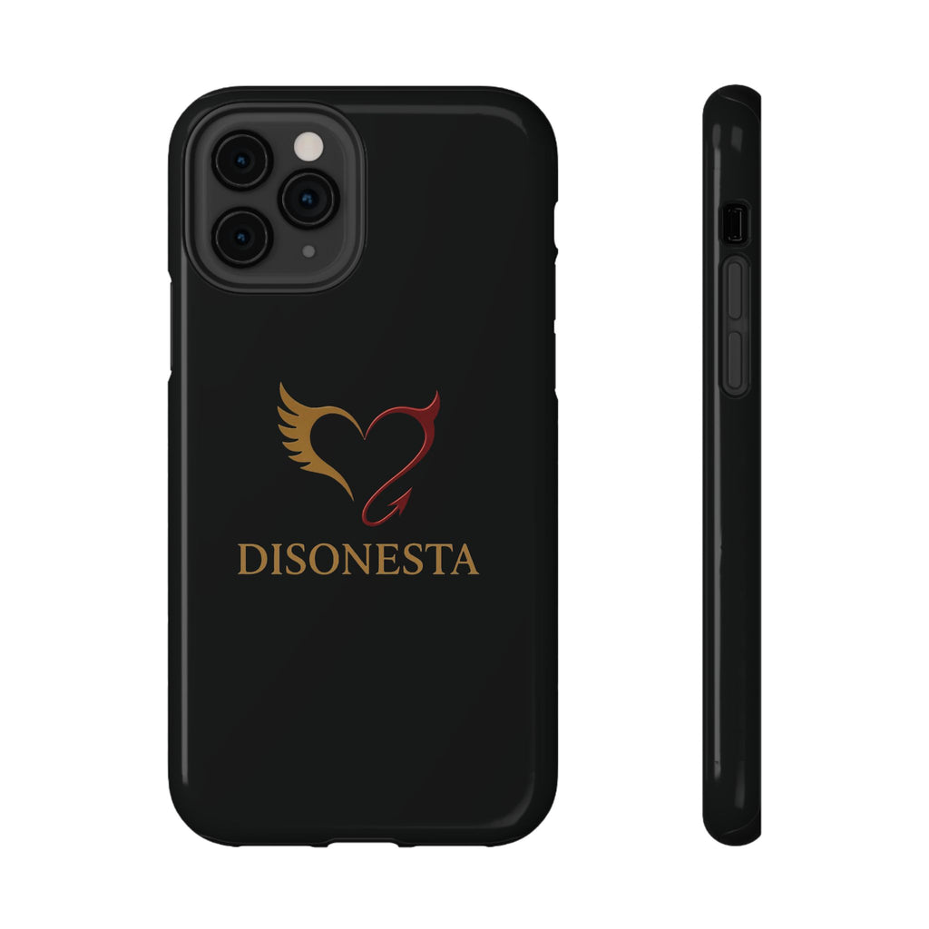 cover nera logo disonesta